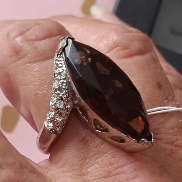 Cocktail ring size 7.5 - Picture 4 of 6